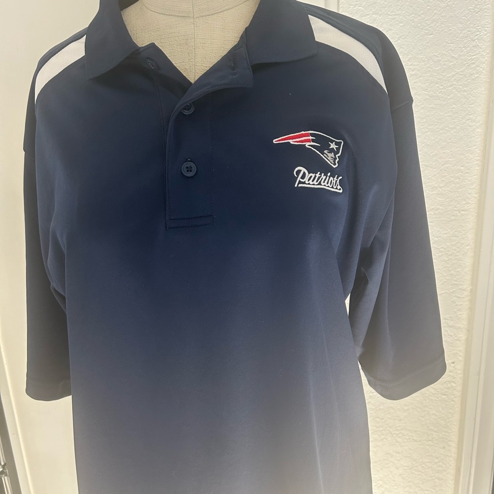 NFL Patriots Navy Polo Shirt